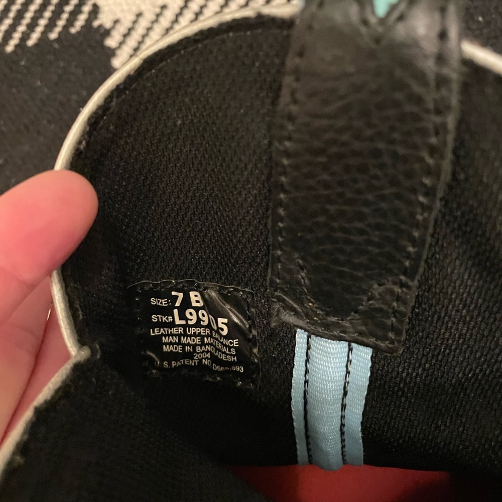 Black Cap with Blue Accents